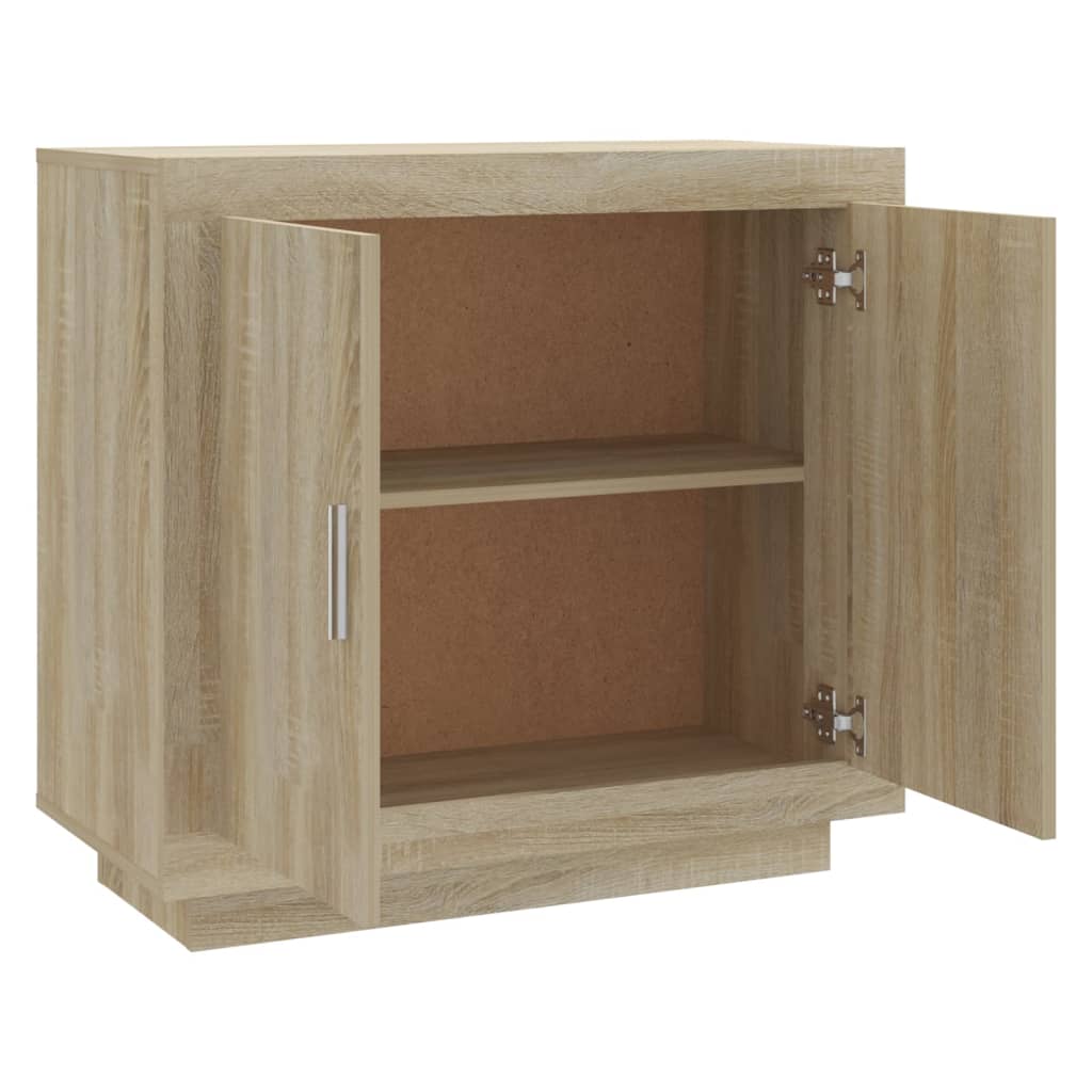 Skjenk sonoma eik 80x40x75 cm konstruert tre