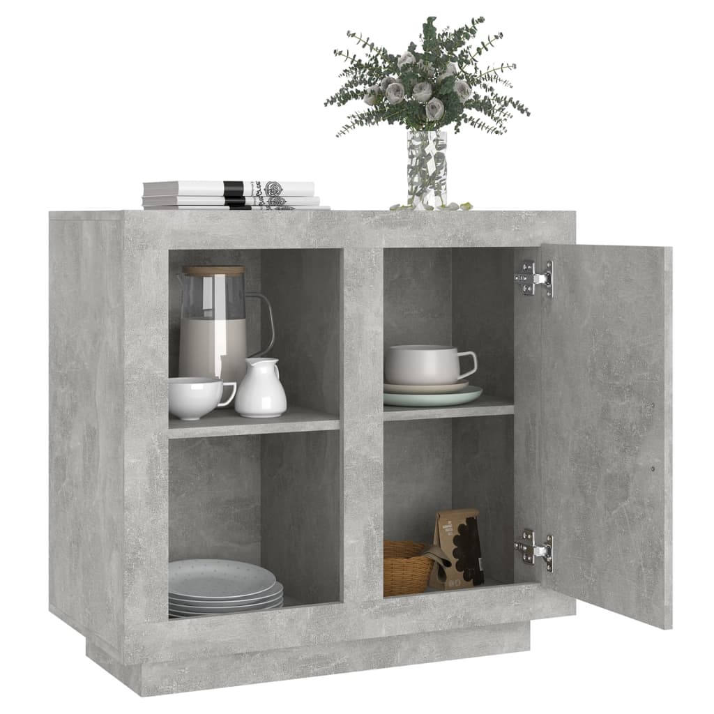 Skjenk betonggrå 80x40x75 cm