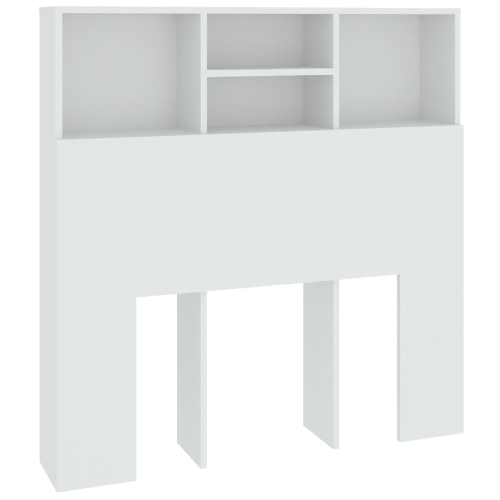 Sengegavlskap hvit 100x19x103,5 cm