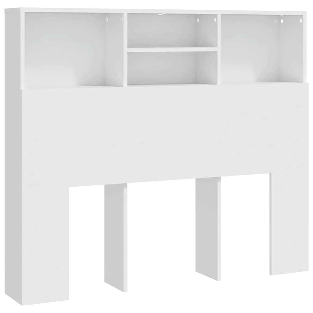 Sengegavlskap hvit 120x19x103,5 cm