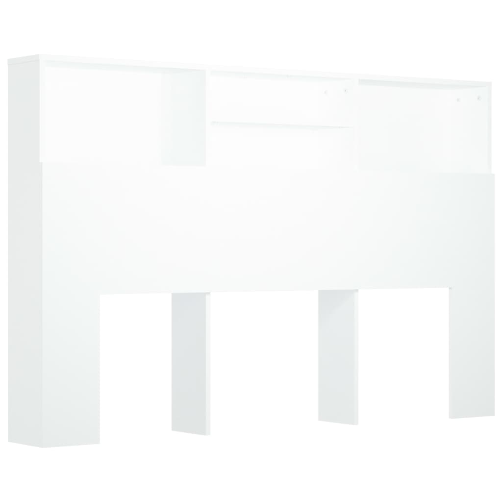 Sengegavlskap hvit 160x19x103,5 cm