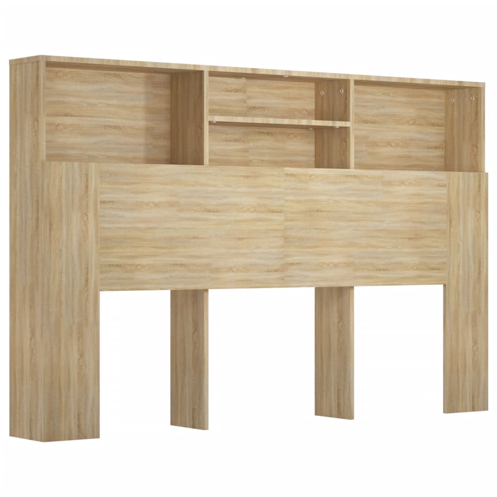Sengegavlskap sonoma eik 160x19x103,5 cm
