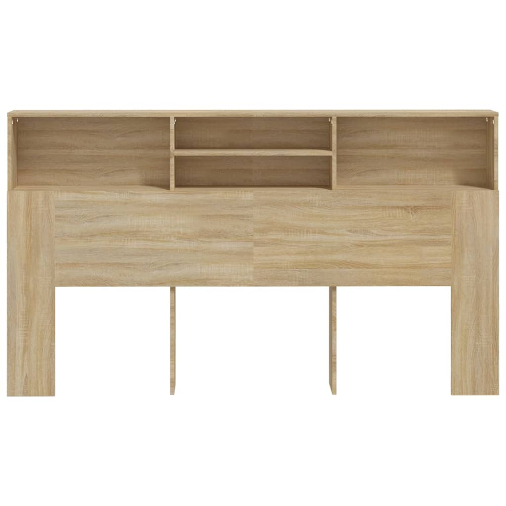 Sengegavlskap sonoma eik 180x19x103,5 cm