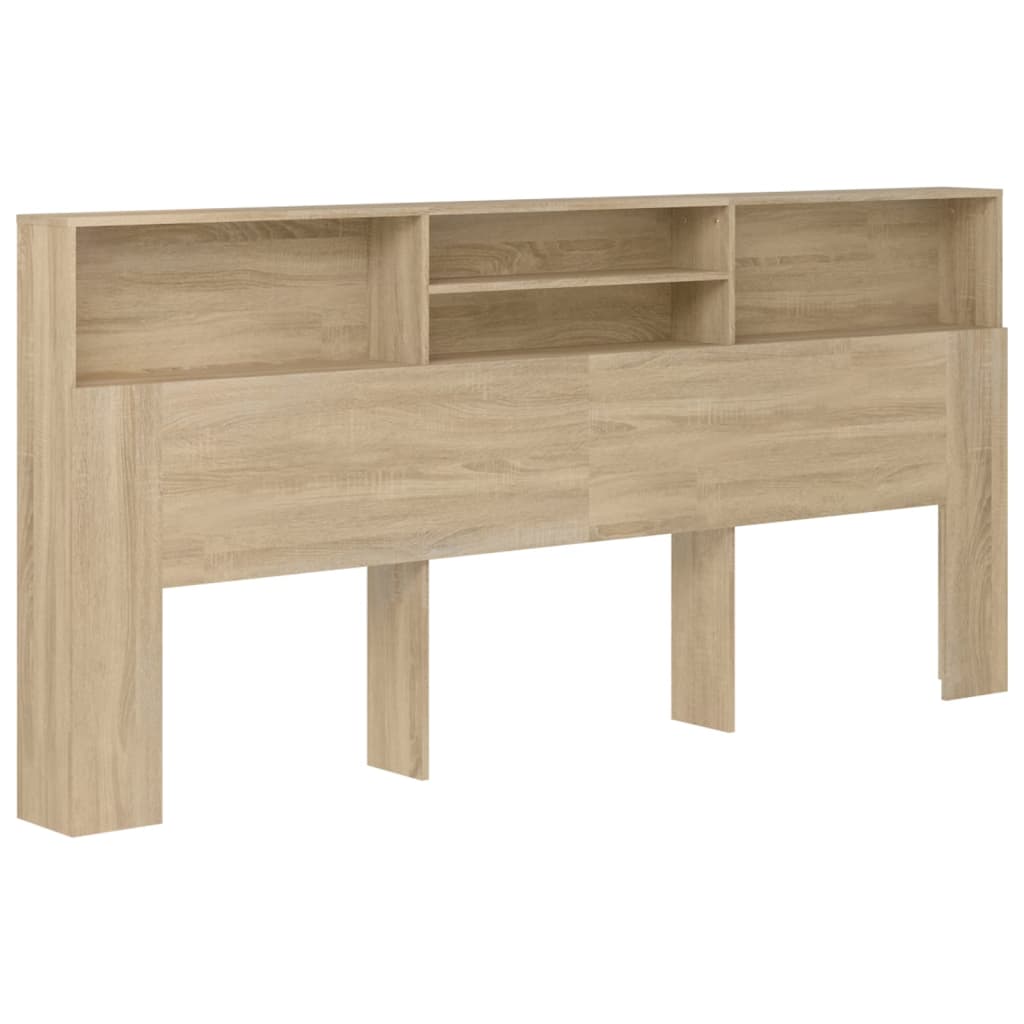Sengegavlskap sonoma eik 220x19x103,5 cm