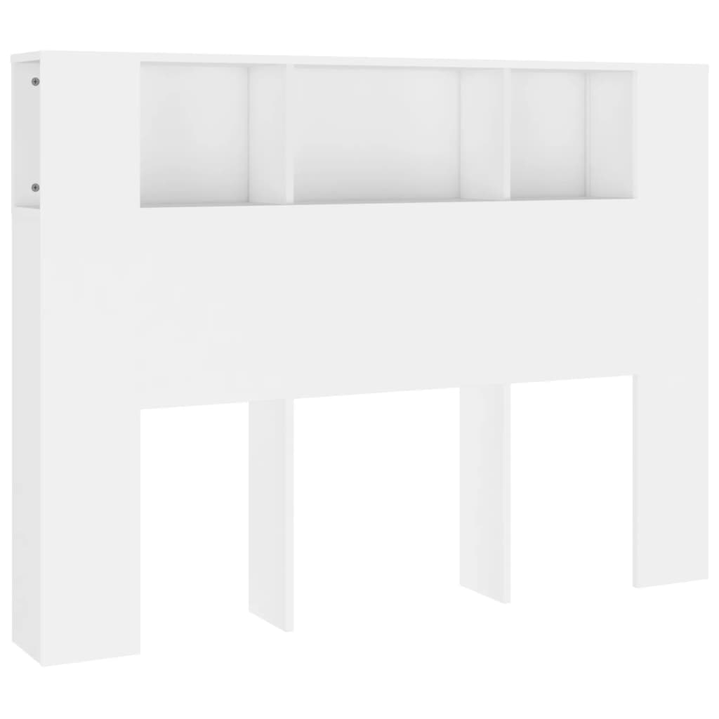 Sengegavlskap hvit 140x18,5x104,5 cm