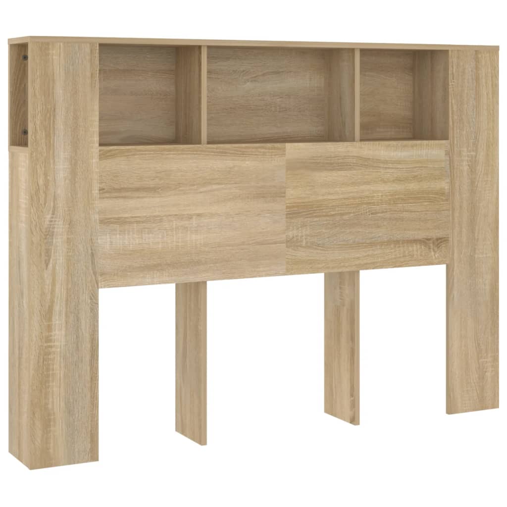Sengegavlskap sonoma eik 140x18,5x104,5 cm