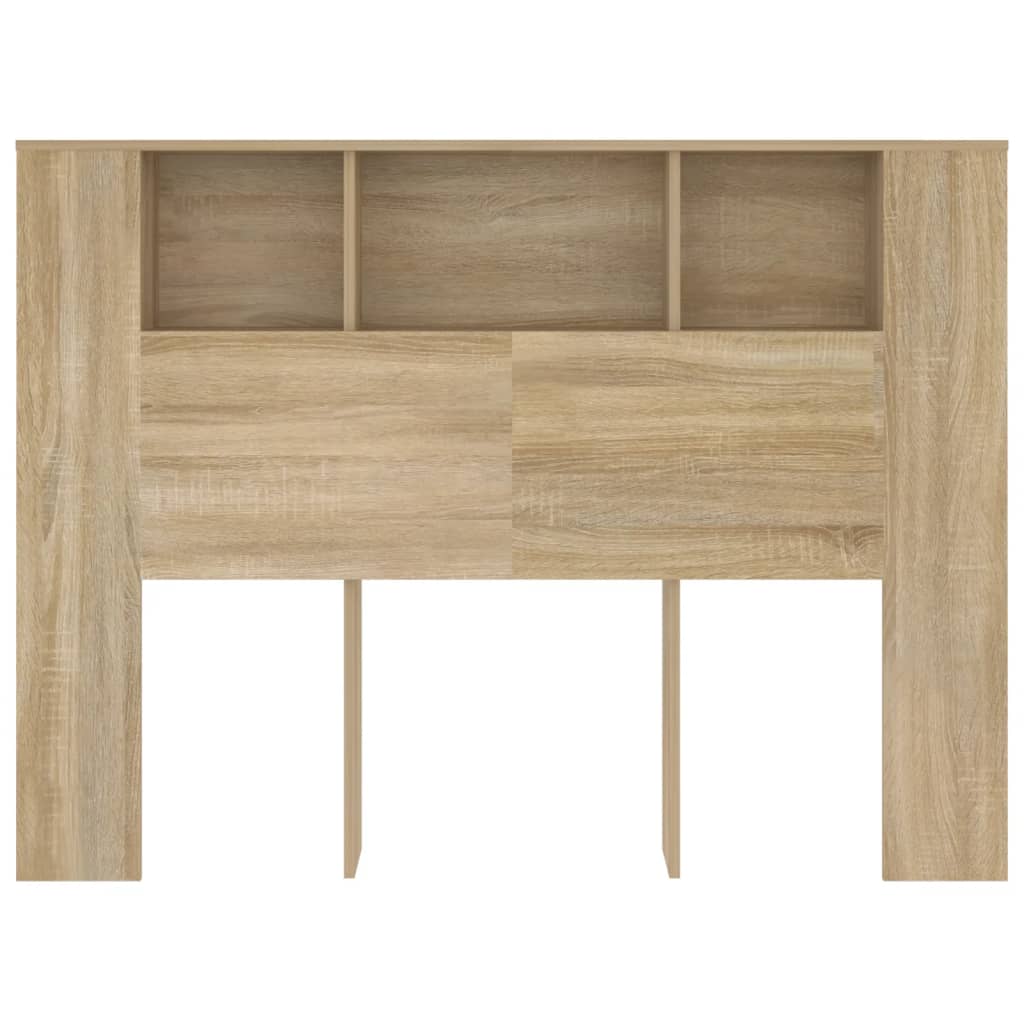 Sengegavlskap sonoma eik 140x18,5x104,5 cm