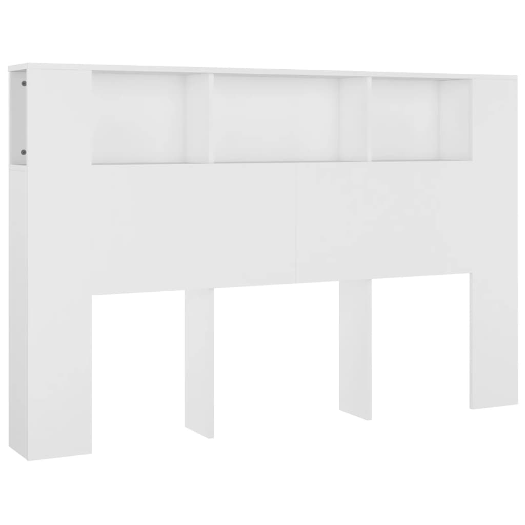 Sengegavlskap hvit 160x18,5x104,5 cm