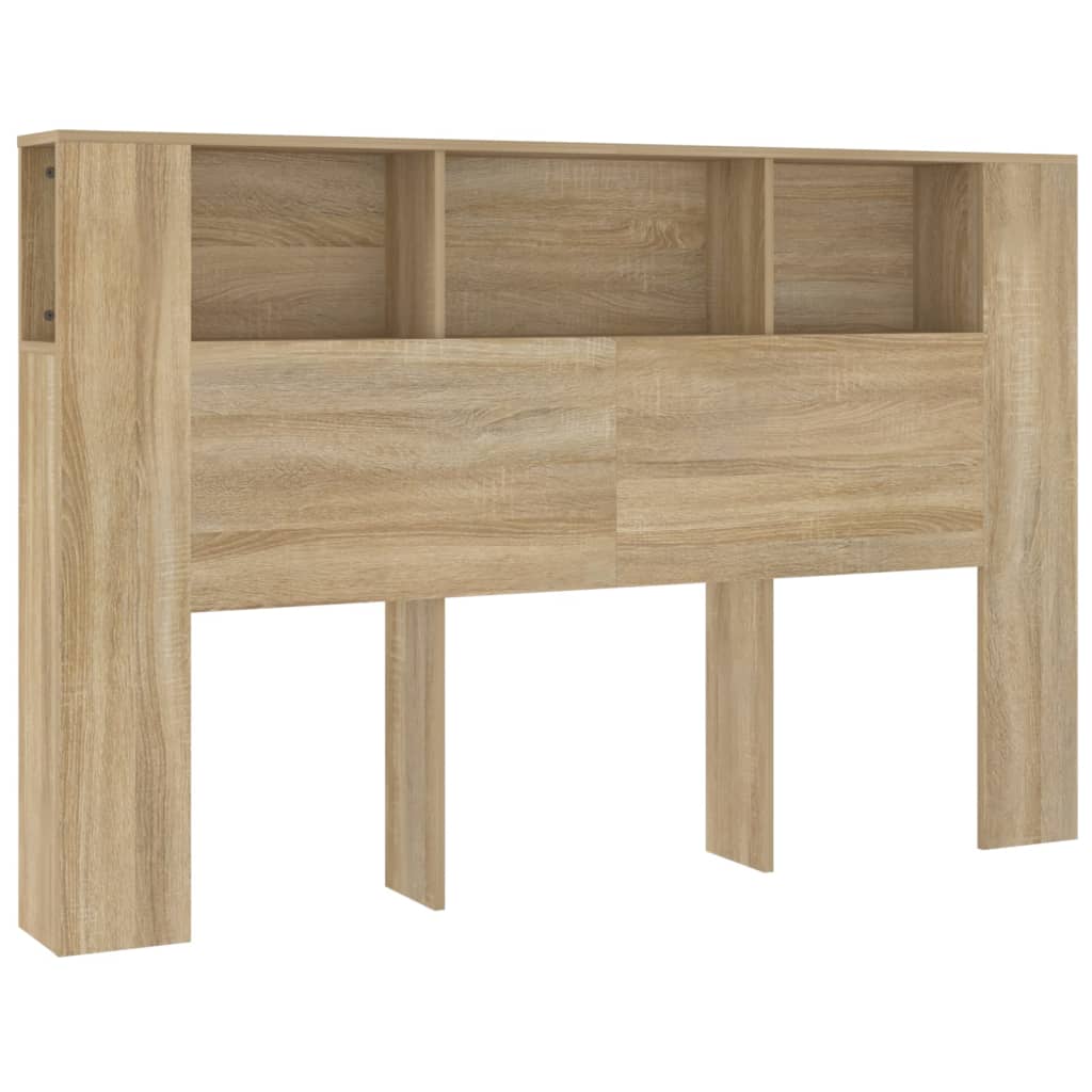 Sengegavlskap sonoma eik 160x18,5x104,5 cm