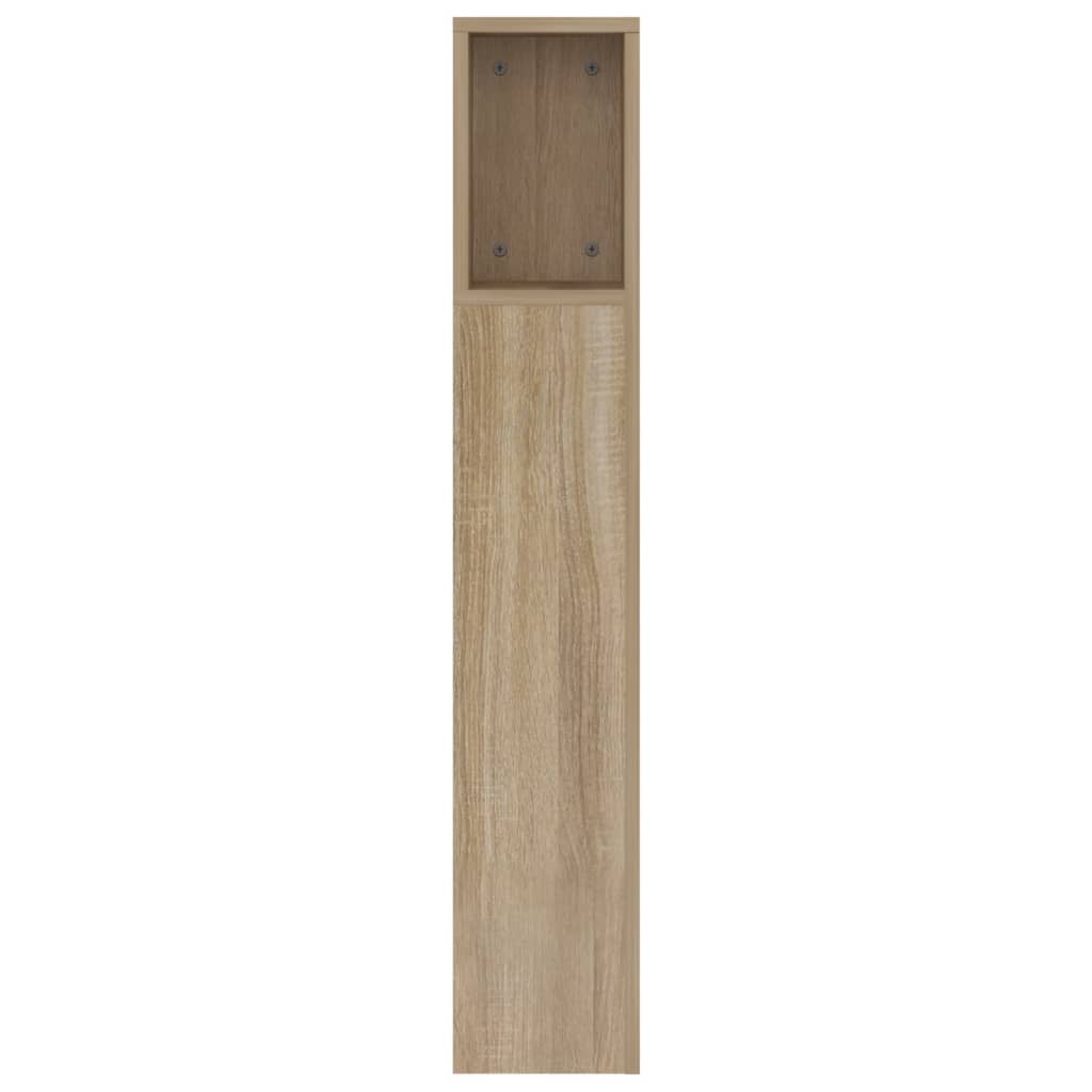 Sengegavlskap sonoma eik 160x18,5x104,5 cm