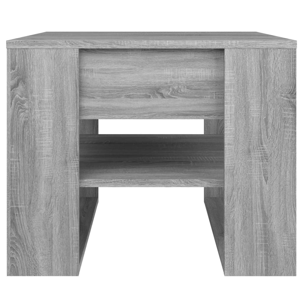 Salongbord grå sonoma 55,5x55x45 cm konstruert tre