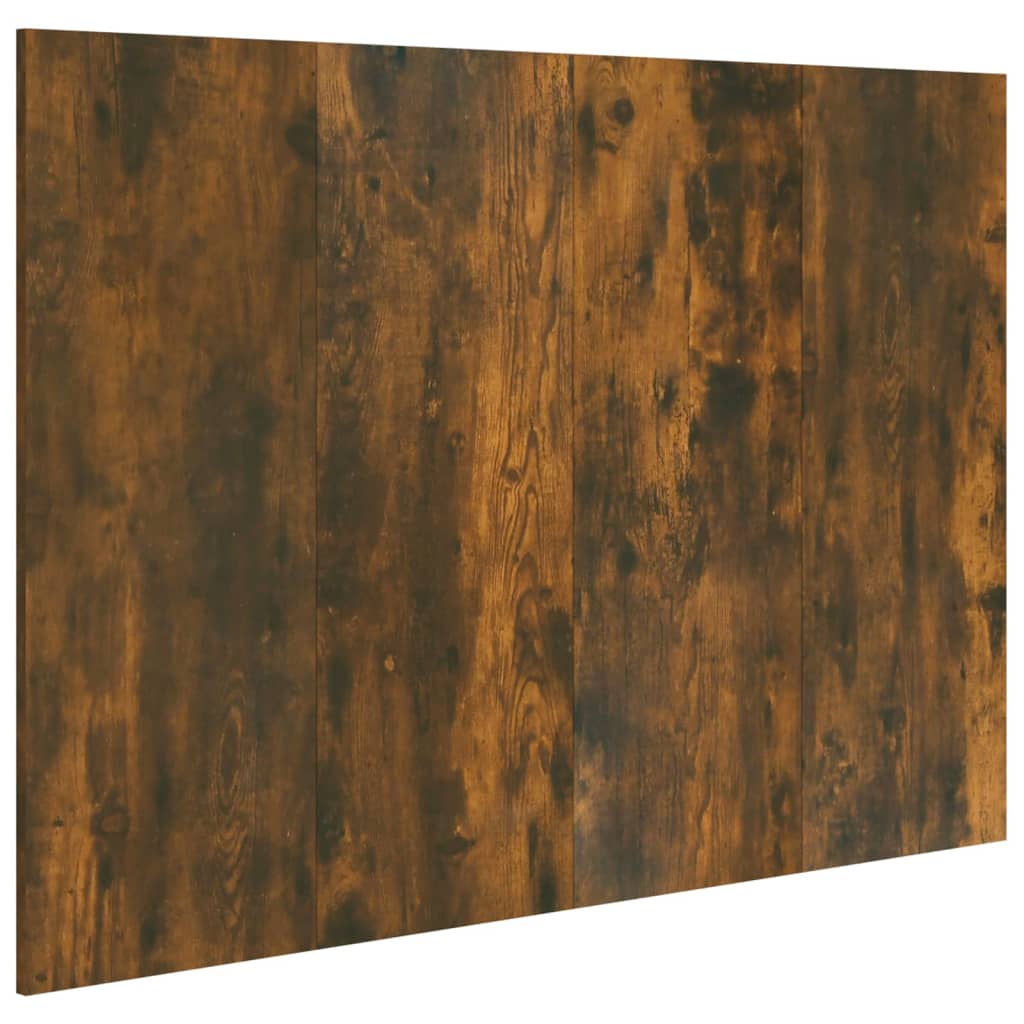 Sengegavl røkt eik 120x1,5x80 cm konstruert tre