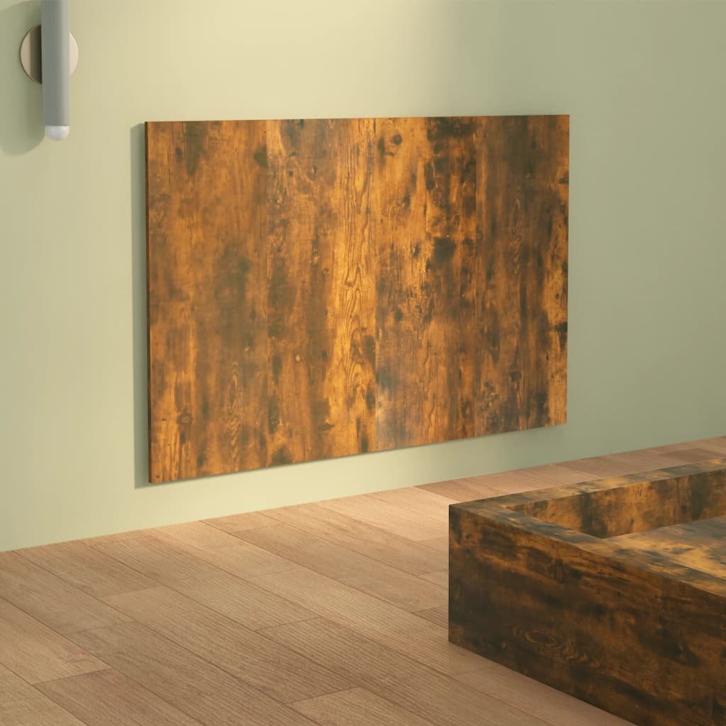 Sengegavl røkt eik 120x1,5x80 cm konstruert tre