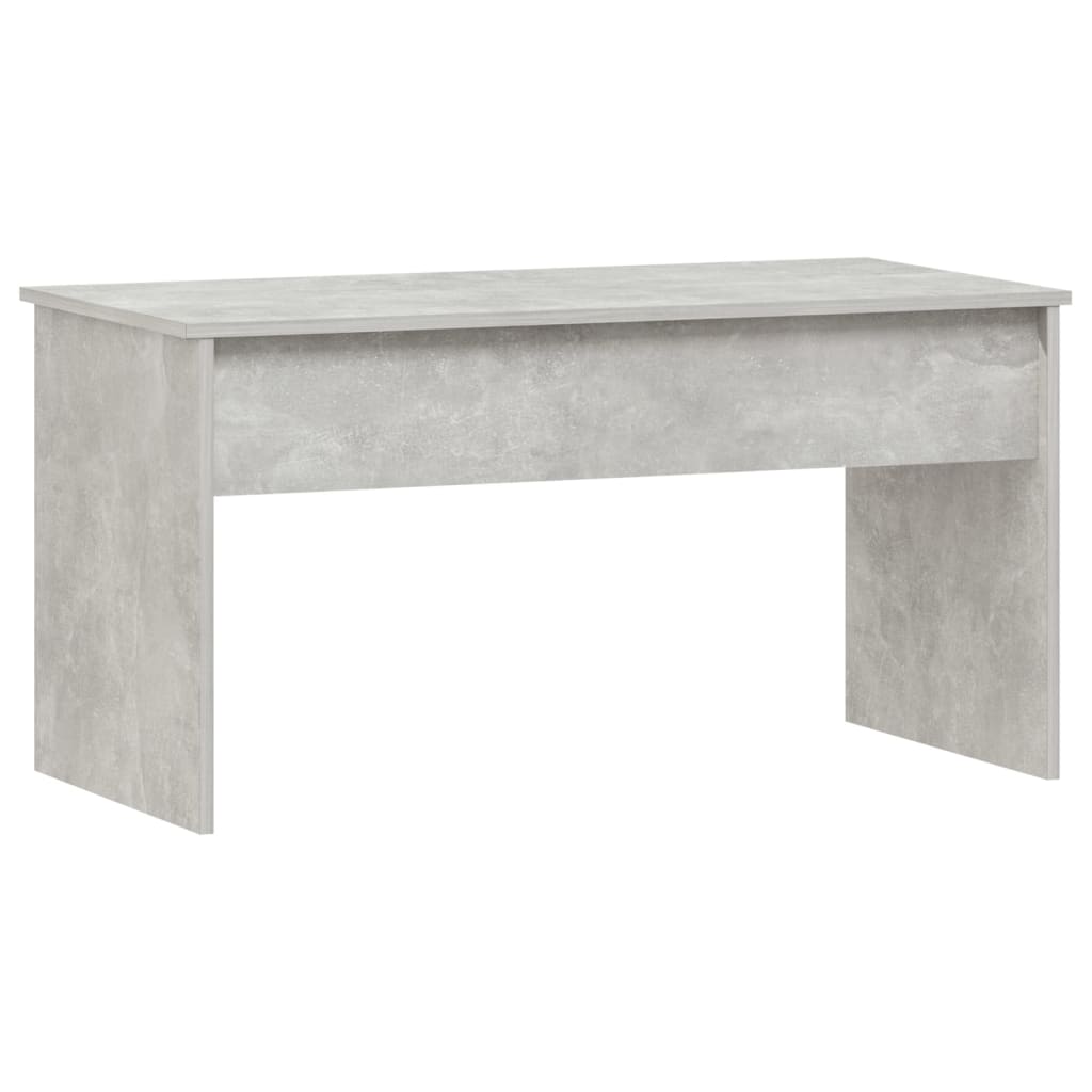Salongbord betonggrå 102x50,5x52,5 cm konstruert tre