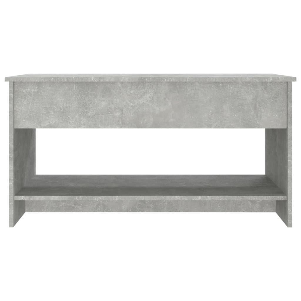 Salongbord betonggrå 102x50x52,5 cm konstruert tre