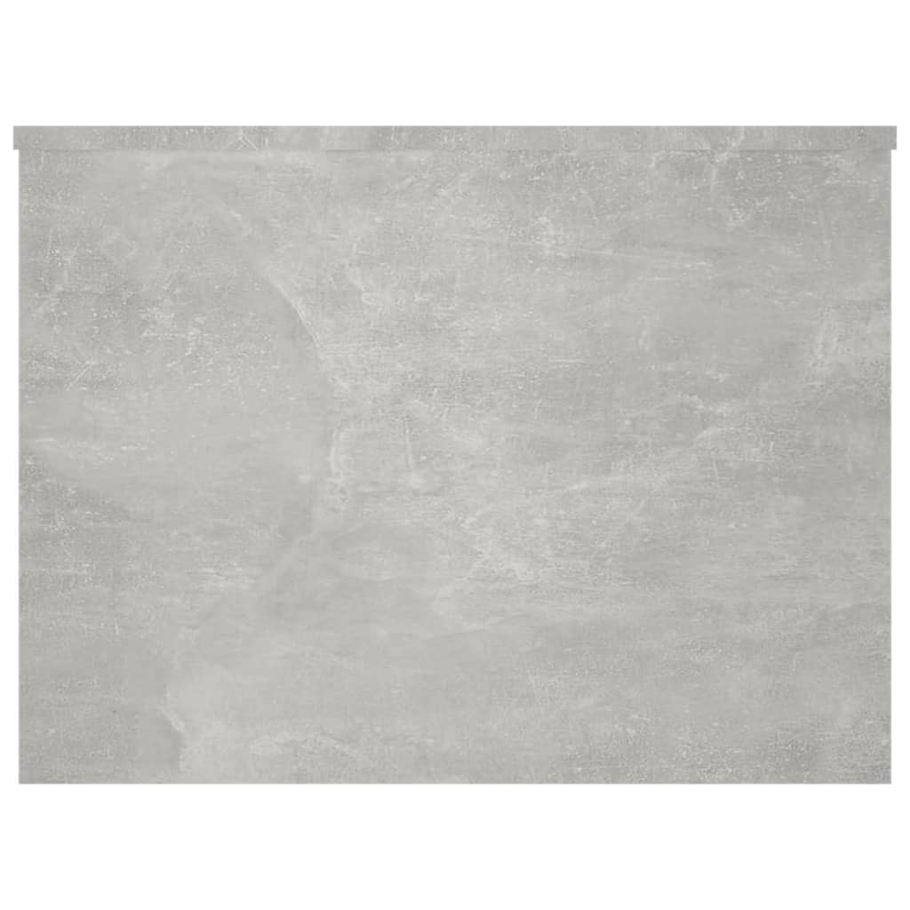 Salongbord betonggrå 80x55,5x41,5 cm konstruert tre