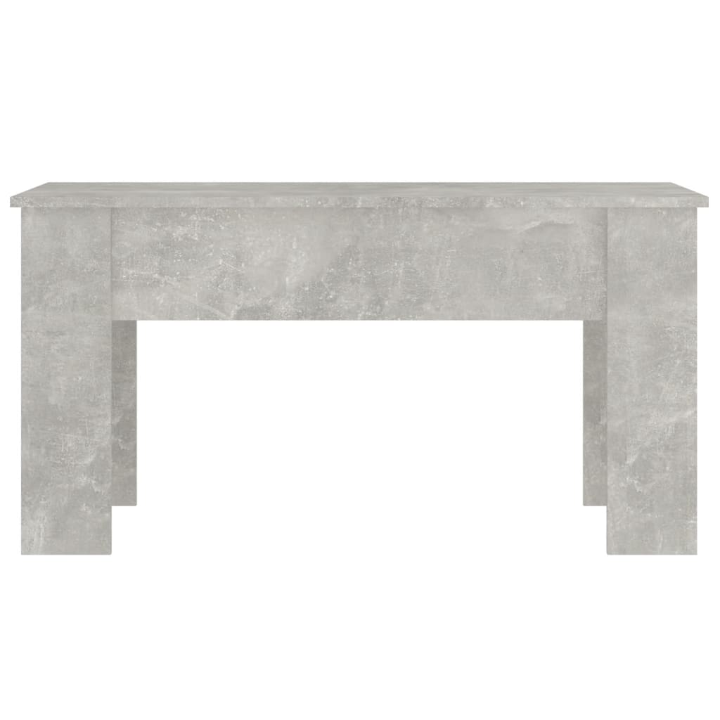 Salongbord betonggrå 101x49x52 cm konstruert tre