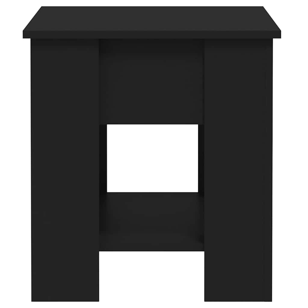 Salongbord svart 101x49x52 cm konstruert tre