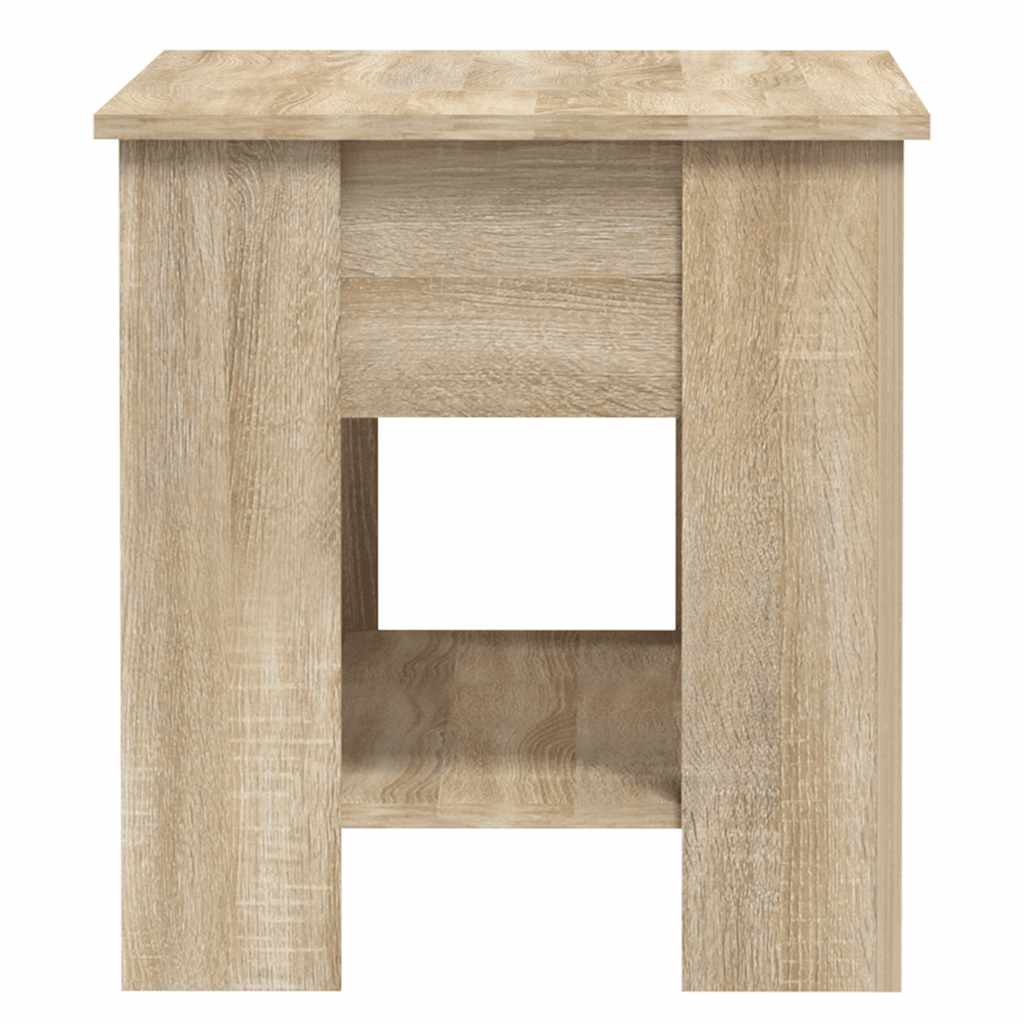 Salongbord sonoma eik 101x49x52 cm konstruert tre