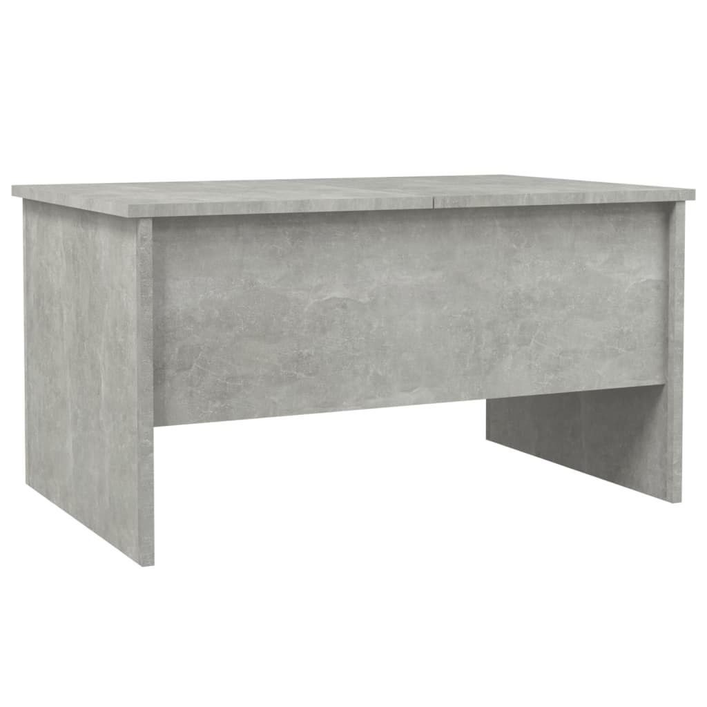 Salongbord betonggrå 80x50x42,5 cm konstruert tre