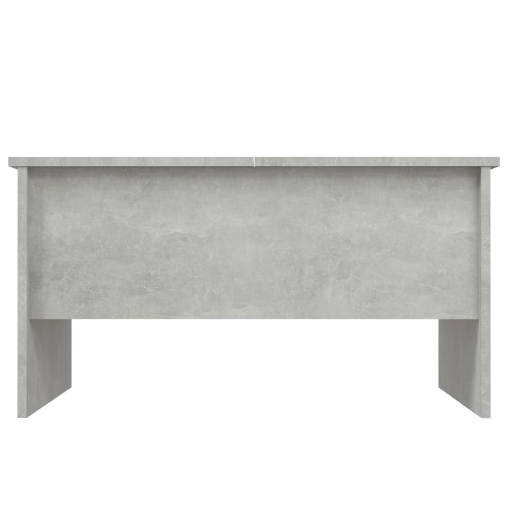 Salongbord betonggrå 80x50x42,5 cm konstruert tre