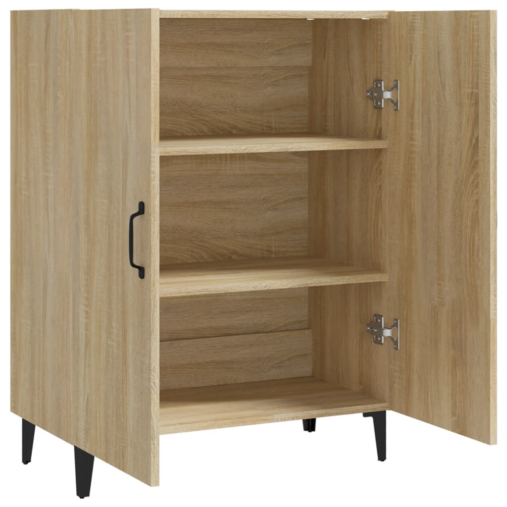 Skjenk sonoma eik 70x34x90 cm konstruert tre