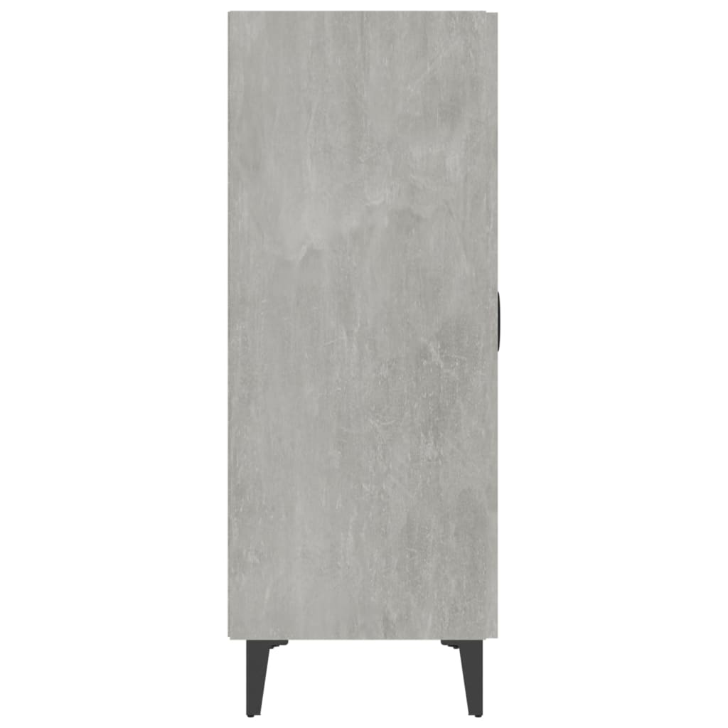 Skjenk betonggrå 70x34x90 cm konstruert tre