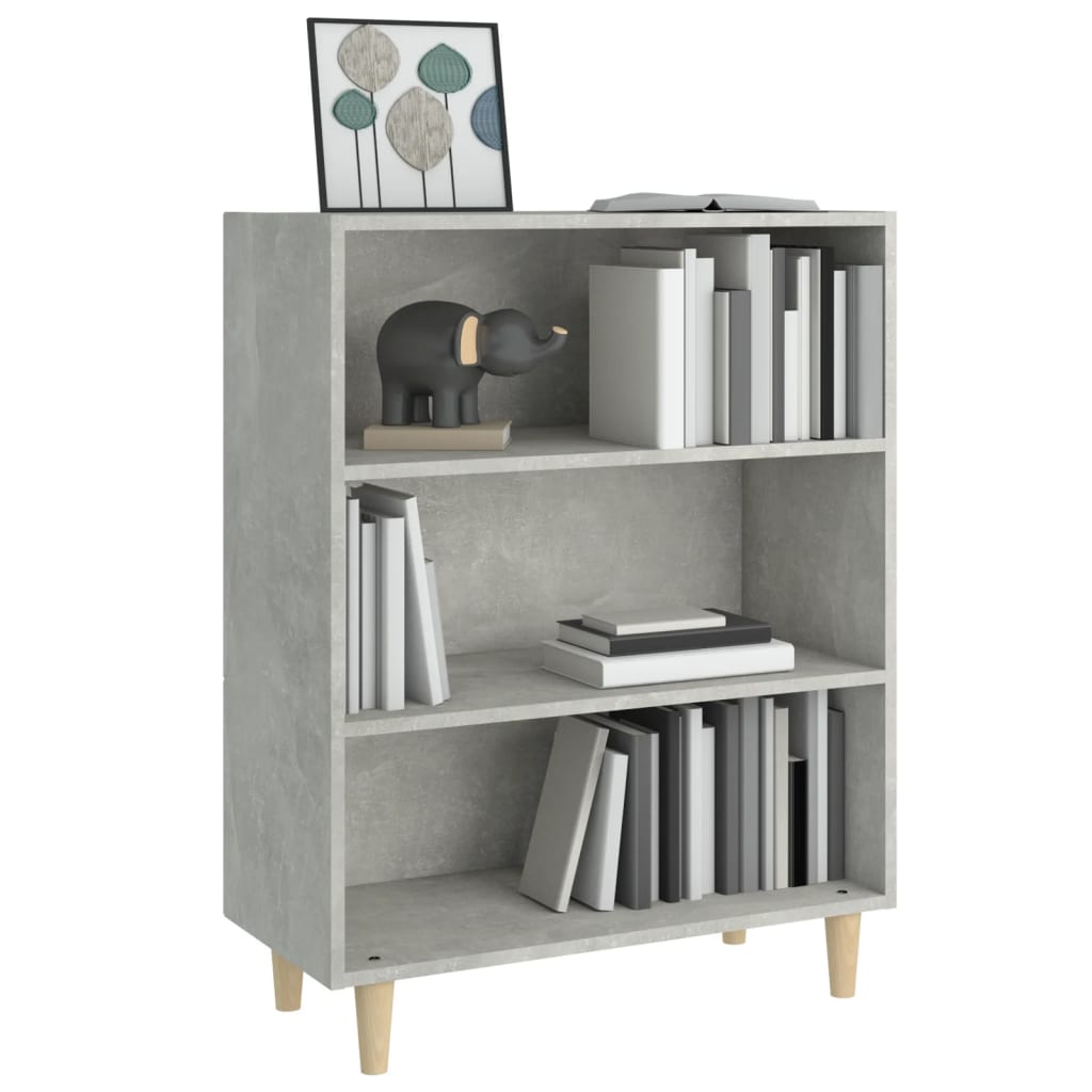 Skjenk betonggrå 69,5x32,5x90 cm konstruert tre