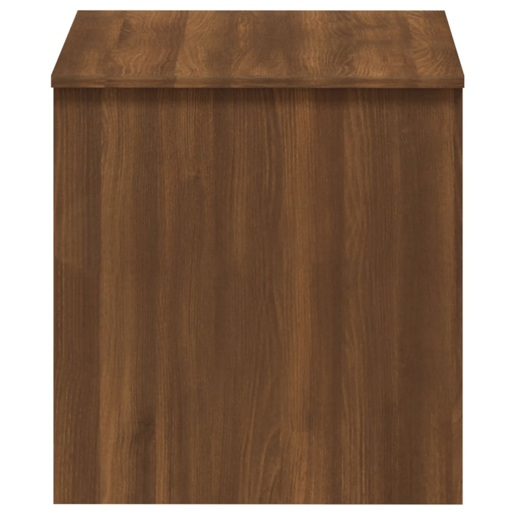 Salongbord brun eik 102x50,5x52,5 cm konstruert tre