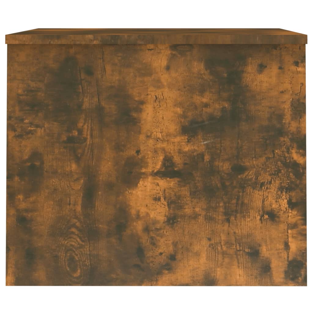 Salongbord røkt eik 80x50,5x41,5 cm konstruert tre