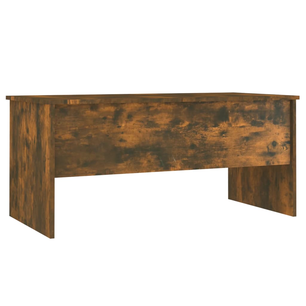 Salongbord røkt eik 102x50,5x46,5 cm konstruert tre