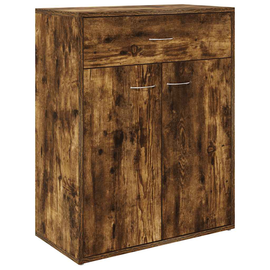 Skjenk røkt eik 60x30x75 cm konstruert tre