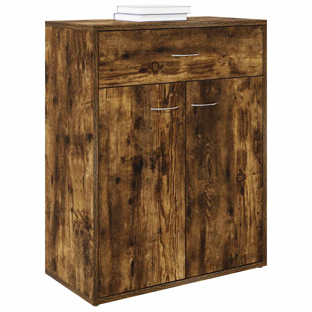Skjenk røkt eik 60x30x75 cm konstruert tre