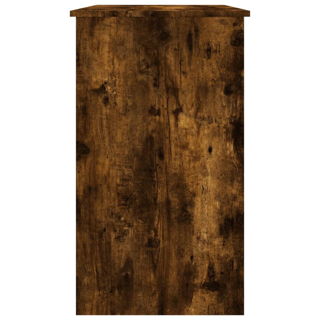 Skrivebord røkt eik 90x45x76 cm konstruert tre