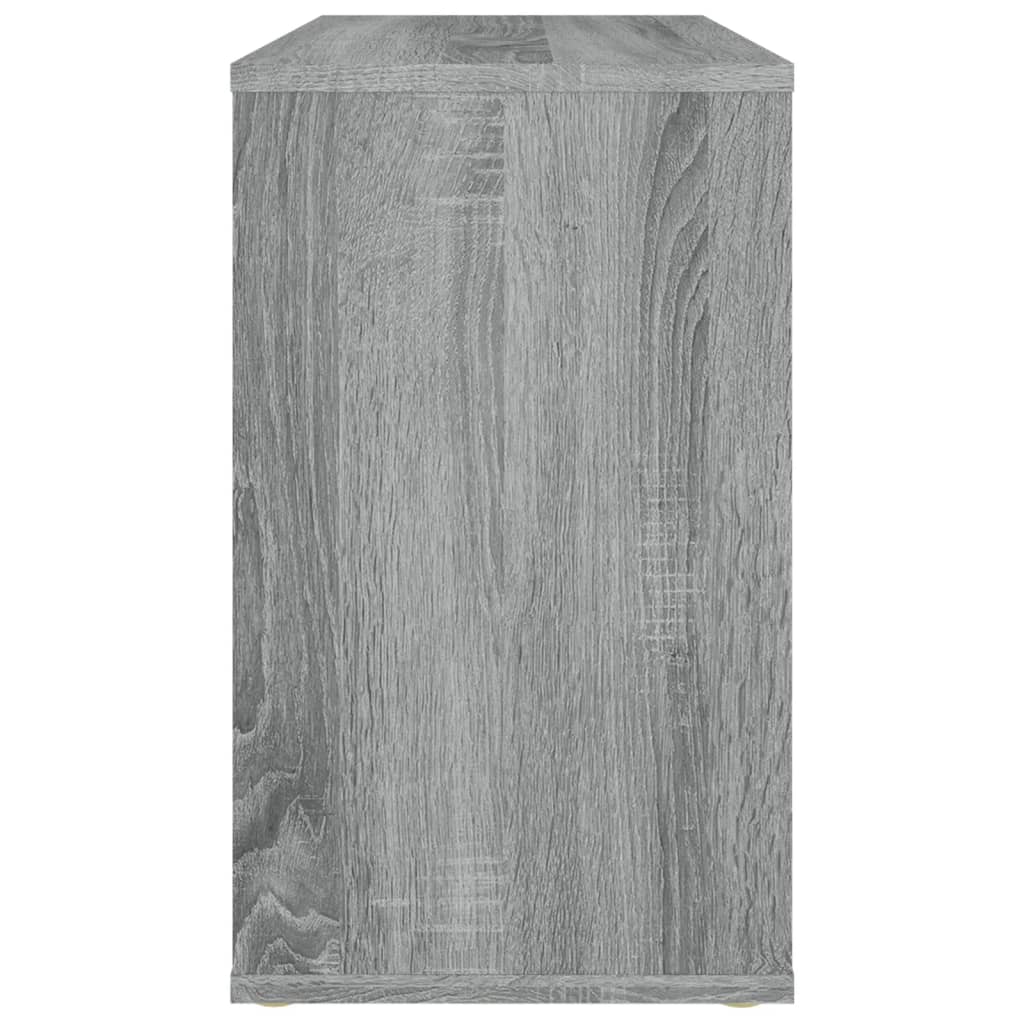 Sideskap grå sonoma 60x30x50 cm konstruert tre