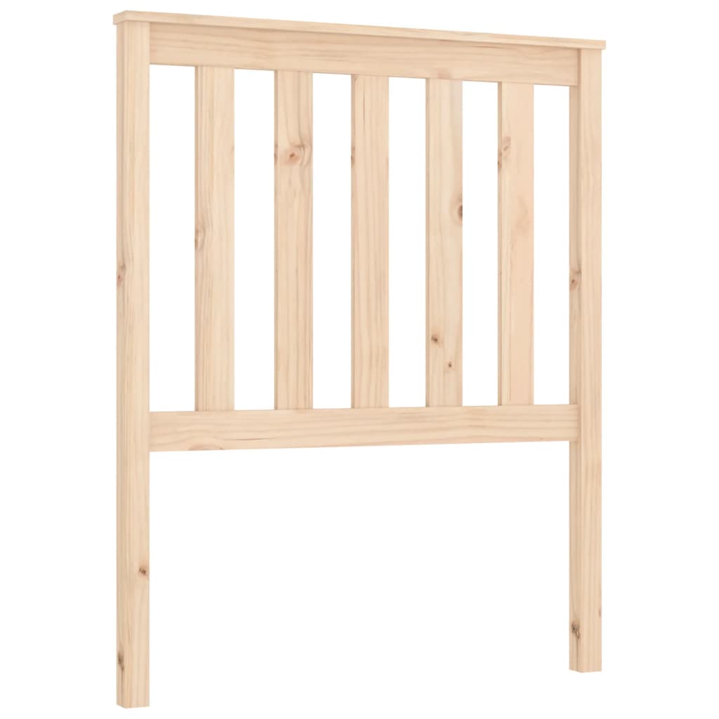 Sengegavl 81x6x101 cm heltre furu
