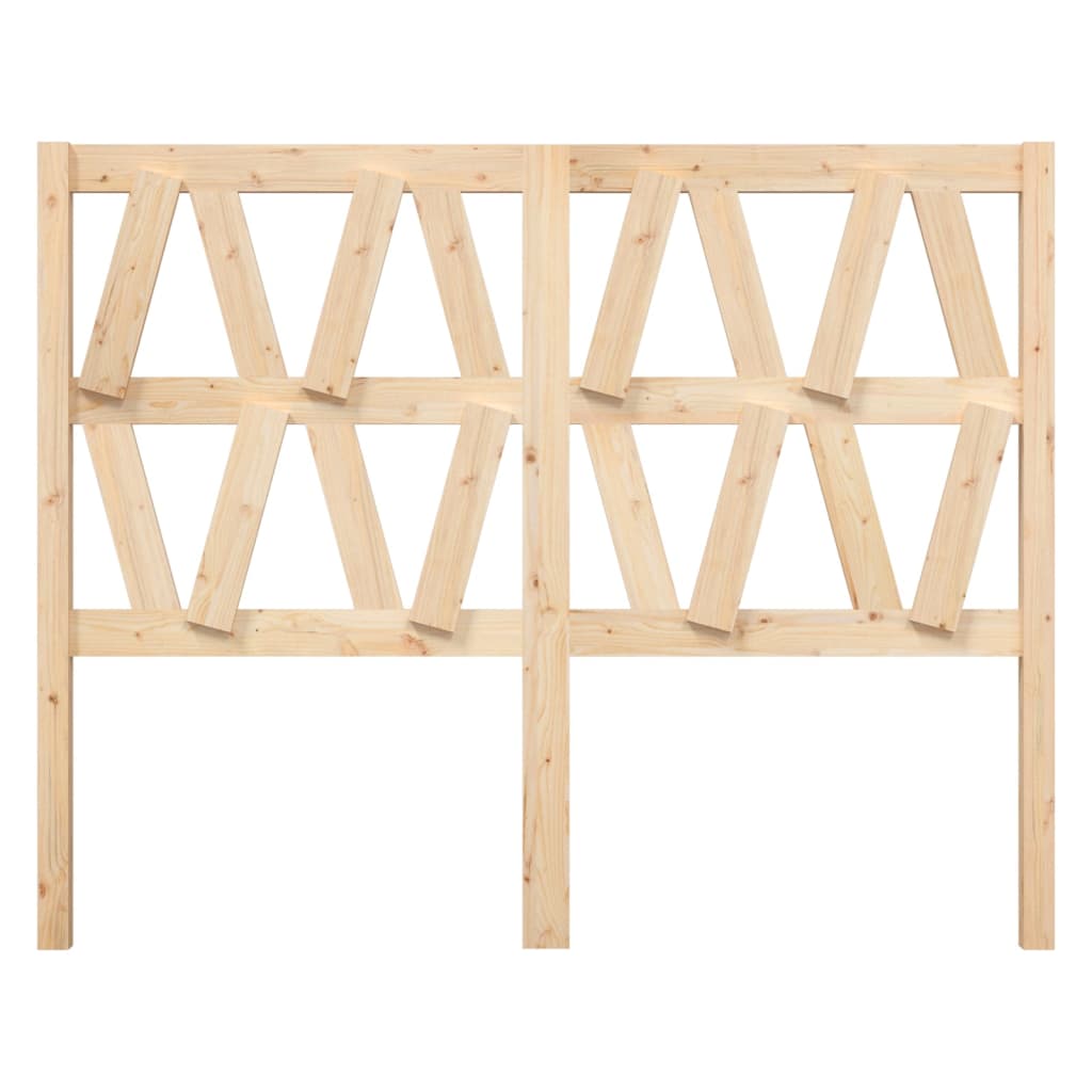 Sengegavl 146x4x100 cm heltre furu
