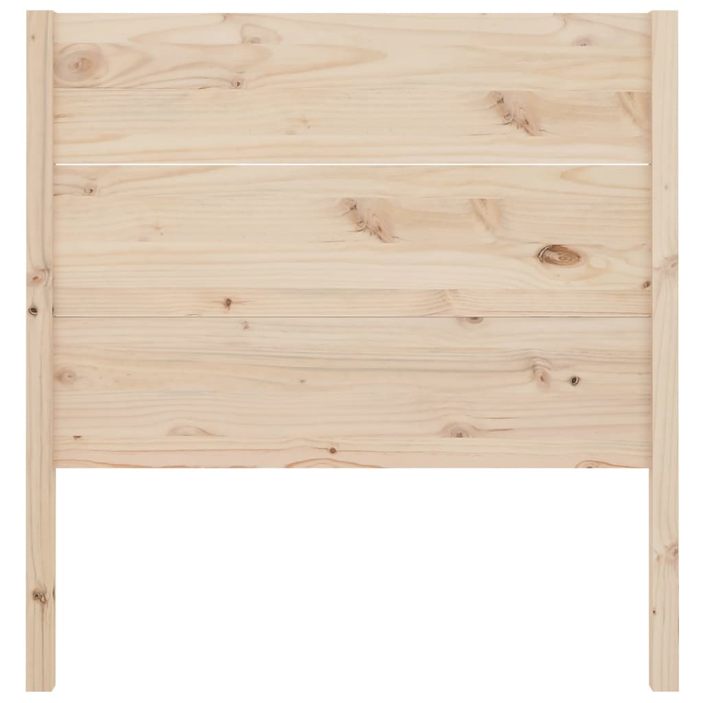 Sengegavl 106x4x100 cm heltre furu