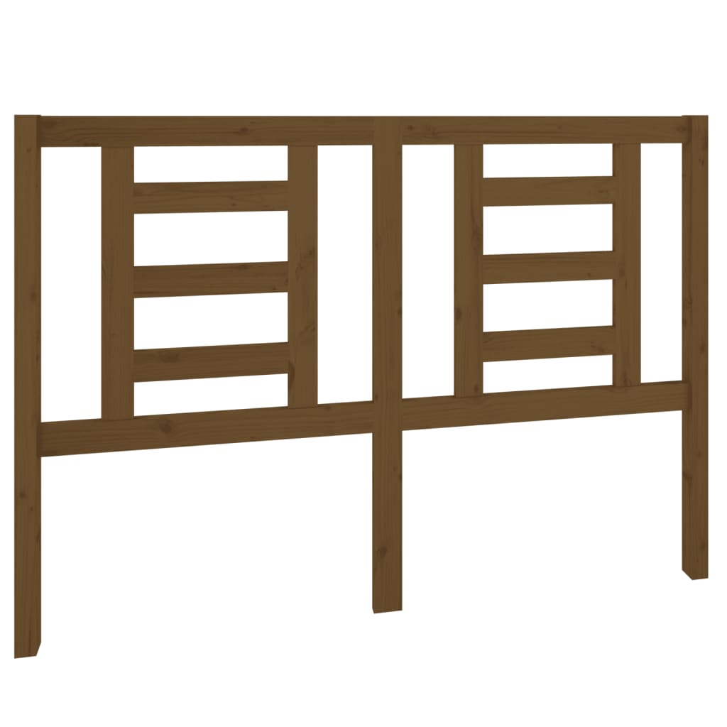 Sengegavl honningbrun 141x4x100 cm heltre furu