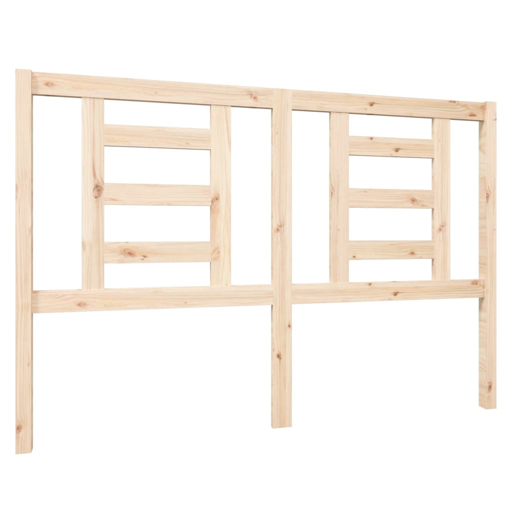 Sengegavl 146x4x100 cm heltre furu