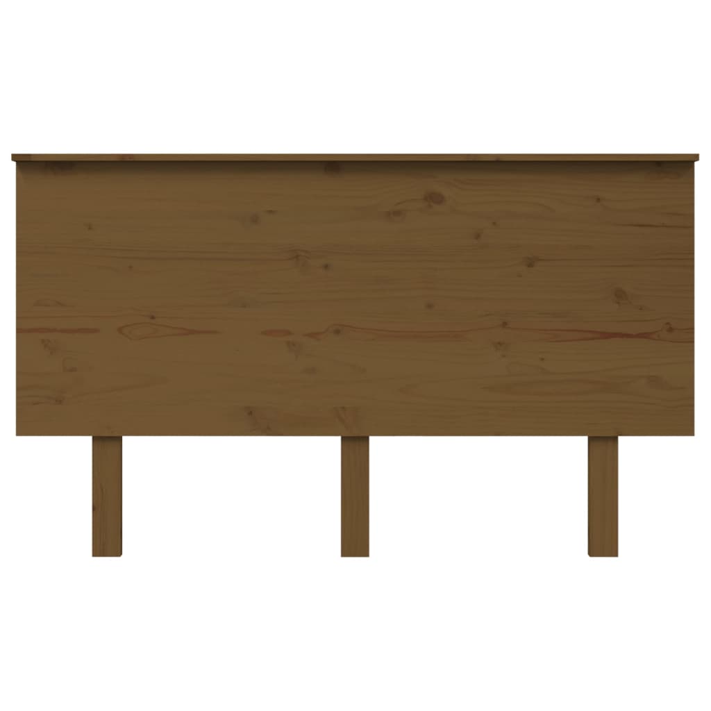 Sengegavl honningbrun 139x6x82,5 cm heltre furu