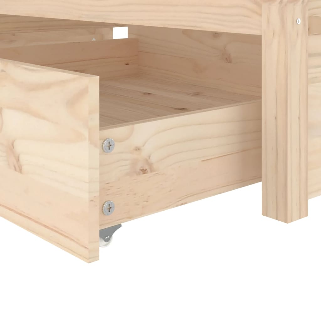 Sengeramme med skuffer 75x190 cm Small Single