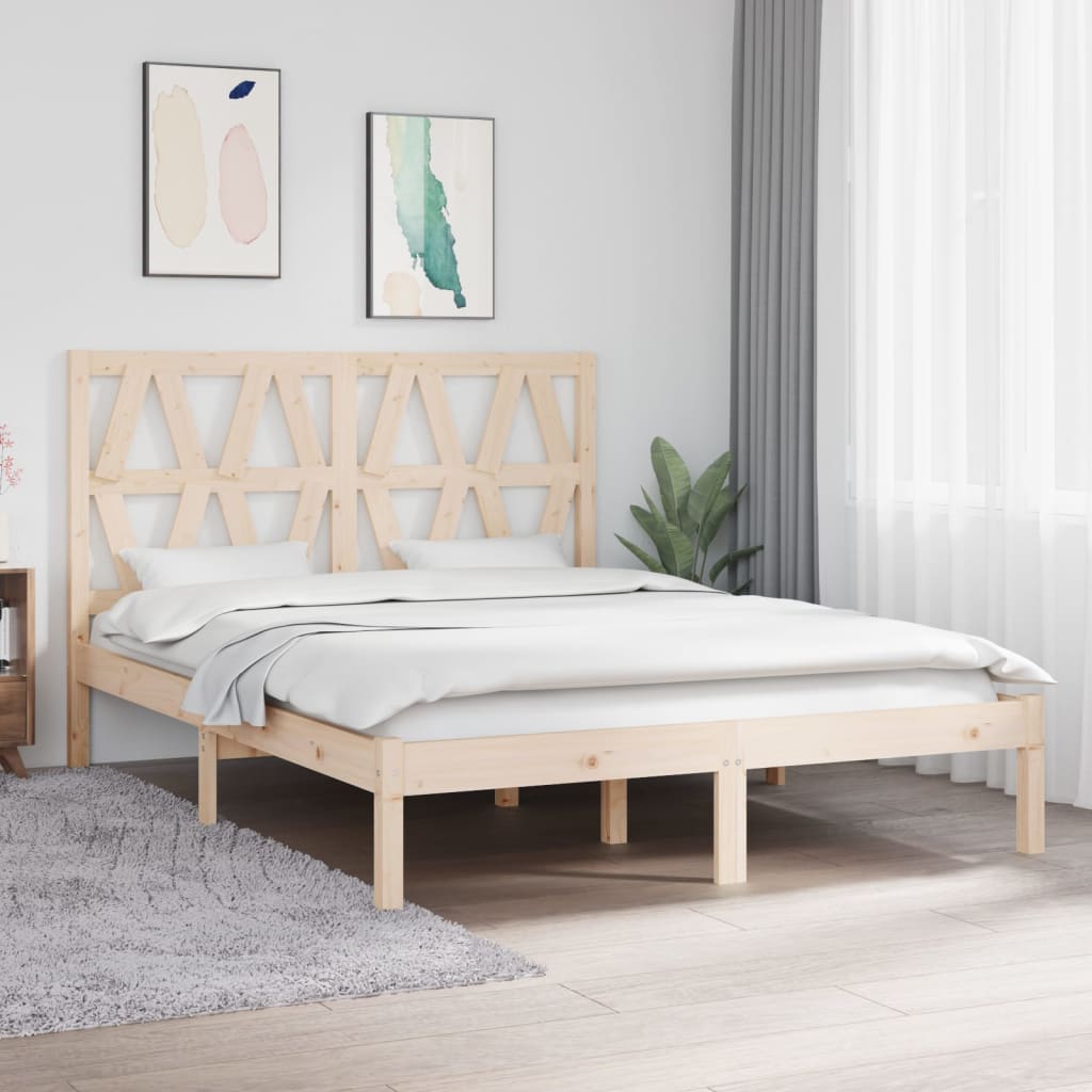 Sengeramme heltre furu 135x190 cm Double