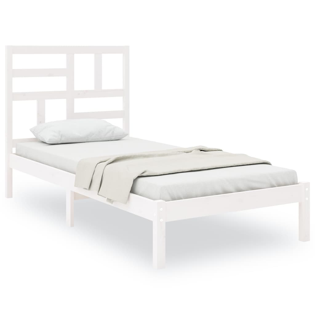 Sengeramme hvit heltre 75x190 cm Small Single