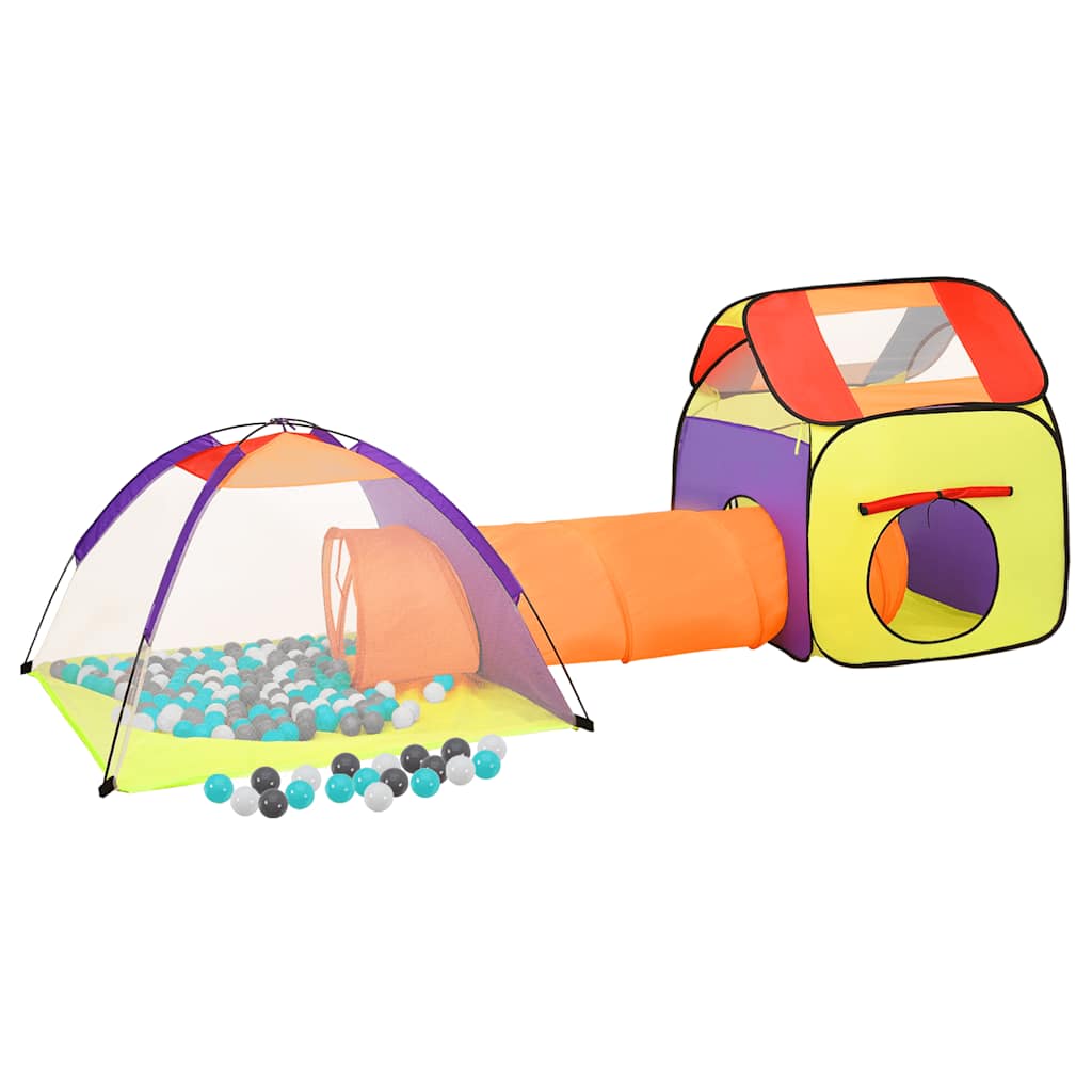 Leketelt for barn med 250 baller flerfarget 338x123x111 cm