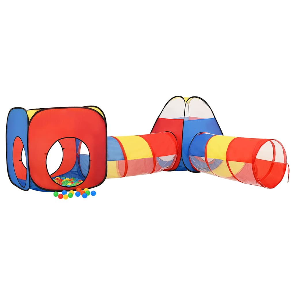 Leketelt for barn med 250 baller flerfarget 190x264x90 cm