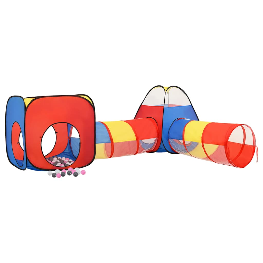 Leketelt for barn med 250 baller flerfarget 190x264x90 cm