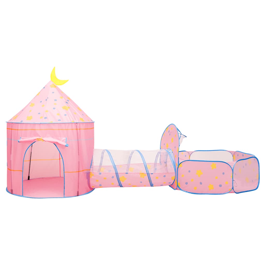 Leketelt med 250 baller rosa 301x120x128 cm