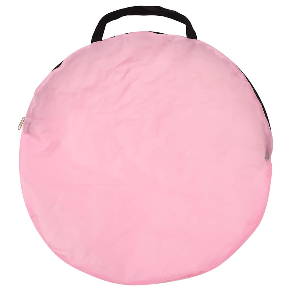 Leketelt med 250 baller rosa 100x100x127 cm