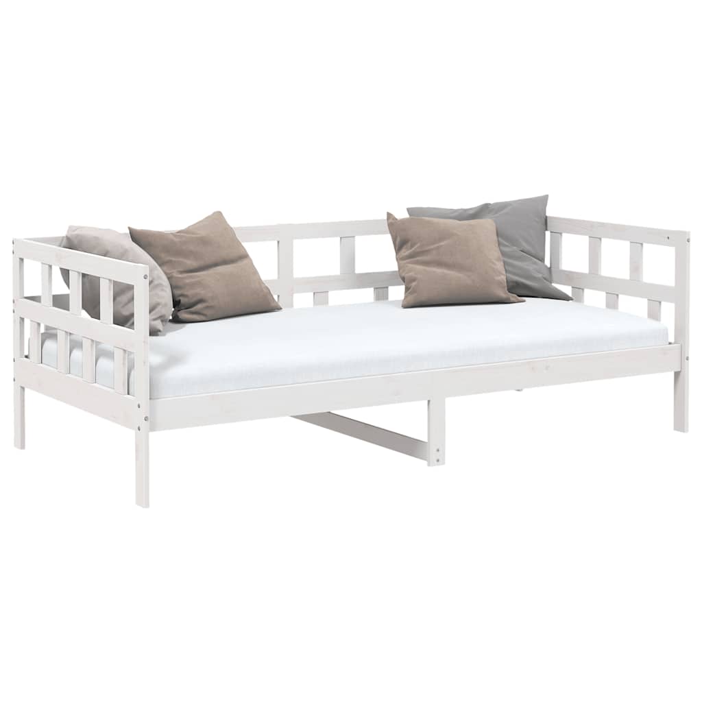 Dagseng hvit heltre furu 80x200 cm